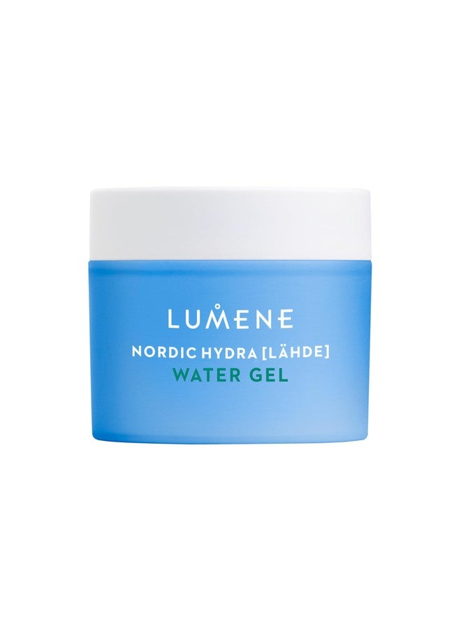 LUMENE Nordic Hydra [LÄHDE] Water Gel | With Triple Hyaluronic Acid for All Day Hydration | Lightweight and Non-Greasy | Water-Based Niacinamide Face Cream for Oily Skin | Vegan | 1.7 Fl.oz. - Image 1